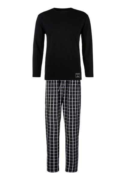AUTHENTIC LE JOGGER Pyjama 1 Stück, 2 Stk. tlg., Schlafanzug mit karierter günstig online kaufen
