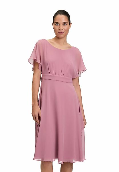 Vera Mont Cocktailkleid "Damen Cocktailkleid kurzarm" Ohne Tasche Raffung günstig online kaufen