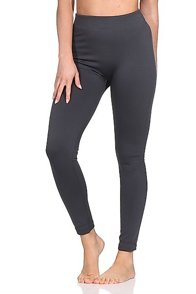 Aurela Damenmode Thermoleggings Winterleggings Damen Skiunterwäsche günstig online kaufen