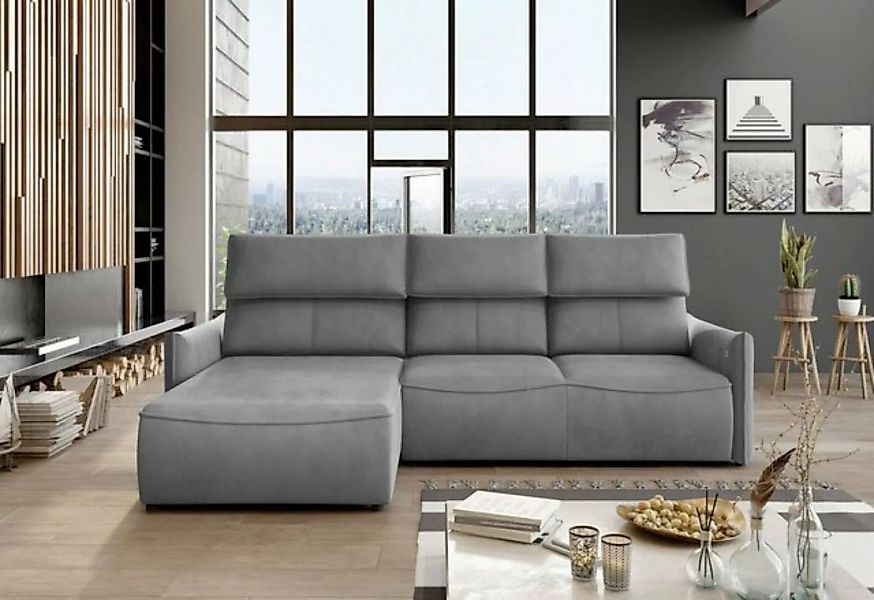 JVmoebel Ecksofa Ecksofa L-Form Couchtisch Polster Ecke Wohnzimmer Luxus Mö günstig online kaufen