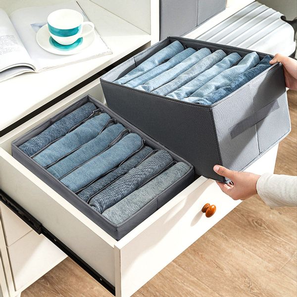 CALIYO Aufbewahrungsbox 2-Tlg Kleiderschrank Organizer Aufbewahrungsbox günstig online kaufen