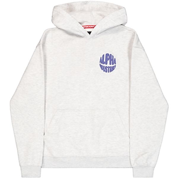 Alpha Industries  Sweatshirt Logo Hoodie BP Wmn - pastel grey melange günstig online kaufen