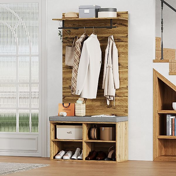 HAUSS SPOLE Garderoben-Set mit Schuhbank, verstellbarem günstig online kaufen