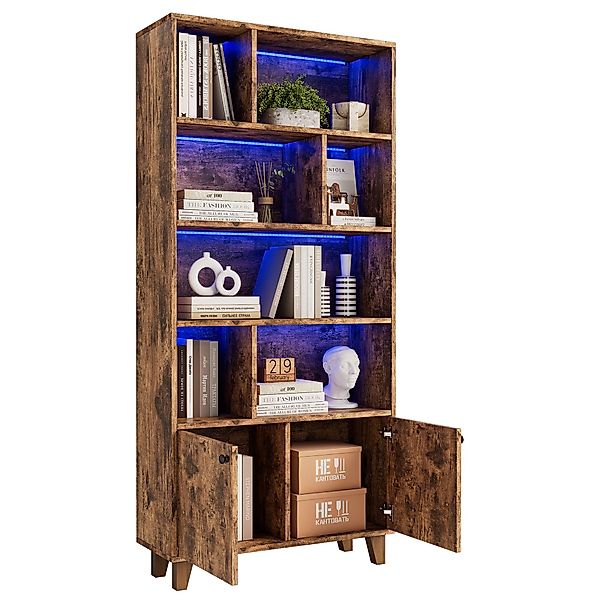 i@home Bücherregal Regal,braun /weiß, Packung set, günstig online kaufen
