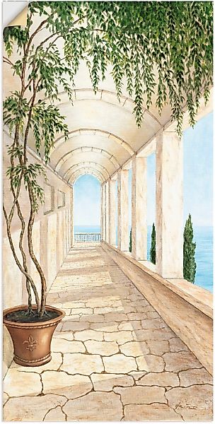 Artland Wandbild »Capri«, Gebäude, (1 St.) günstig online kaufen