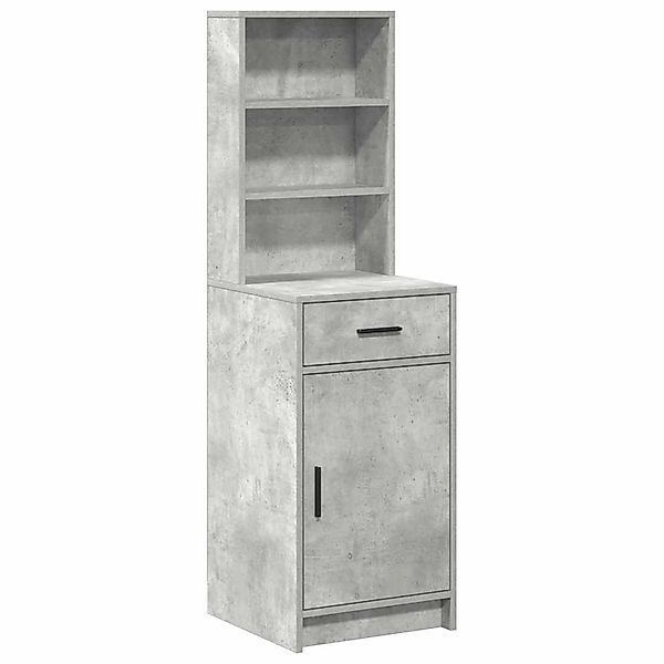 vidaXL Highboard Betongrau 40 x 40,5 x 135 cm Holzwerkstoff 865076 günstig online kaufen