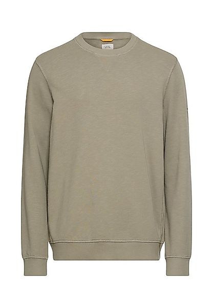 camel active Sweatshirt unifarben aus reiner Baumwoller günstig online kaufen