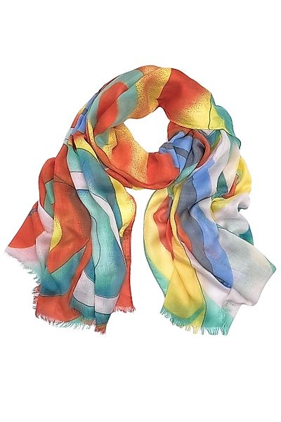 COLLEZIONE ALESSANDRO Modeschal "Enjoy" 1 Stk. tlg. in kräftigen Farben, bu günstig online kaufen