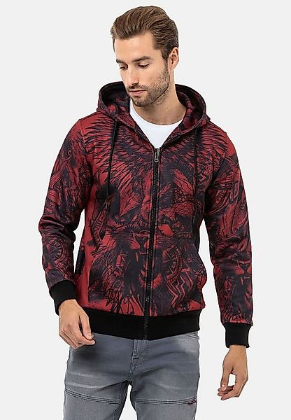 Cipo & Baxx Sweatjacke Jacken (1-tlg) mit auffälligem Print, CL559 günstig online kaufen