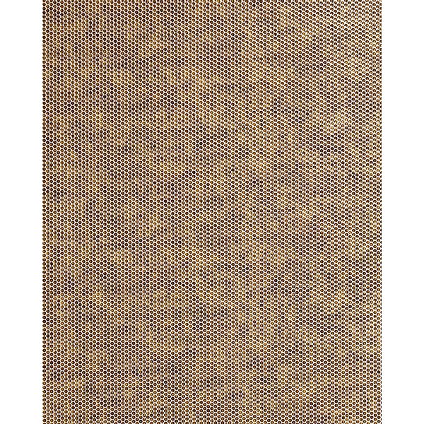 WALLFACE 17241 RACE Wandpaneel Wandplatte 3D Runddekor Braun Silber 2600 mm günstig online kaufen
