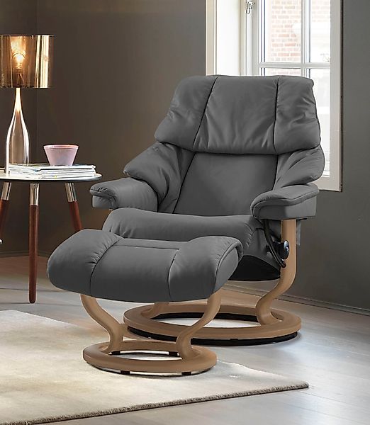 Stressless Relaxsessel "Reno", mit Classic Base, Größe S, M & L, Gestell Ei günstig online kaufen