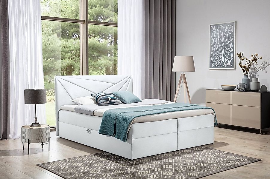 99rooms Boxspringbett Neon (Schlafzimmerbett, Bett), Design günstig online kaufen