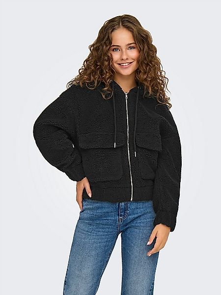 ONLY Kapuzenplüschjacke ONLTANJA TEDDY HOOD JACKET OTW NOOS Kunstfaser günstig online kaufen