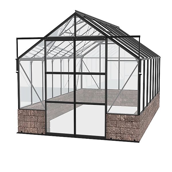 Vitavia Gewächshaus Cassandra 11500 Schwarz 11,5 m² günstig online kaufen