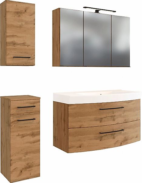 welltime Badmöbel-Set "Chicago" 4 Stk. tlg. günstig online kaufen