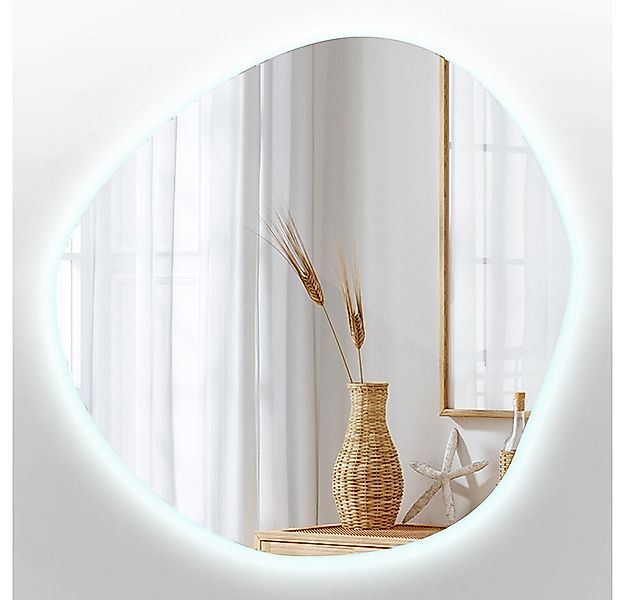 Tulup Badspiegel Badezimmerspiegel Spiegel mit LED Beleuchtung (Kaltweiß 65 günstig online kaufen