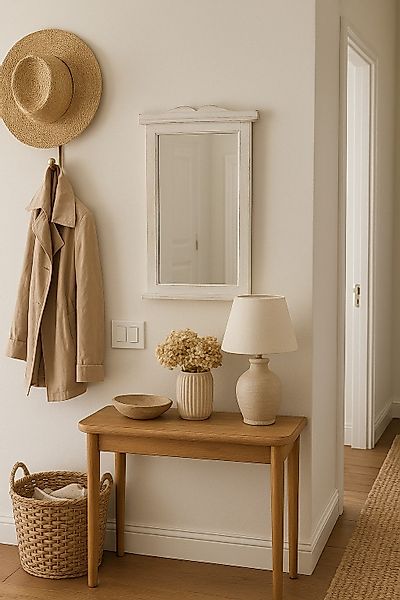 moebel-direkt-online Wandspiegel Rahmen aus Massivholz, antik günstig online kaufen