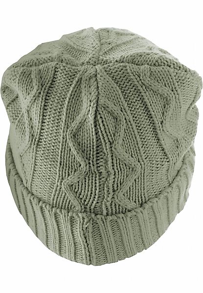 MSTRDS Beanie "MSTRDS Unisex Beanie Cable Flap", 1 Stk. günstig online kaufen