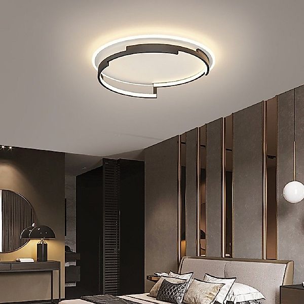 Daskoo Deckenleuchten Rund 50cm LED Deckenlampe günstig online kaufen