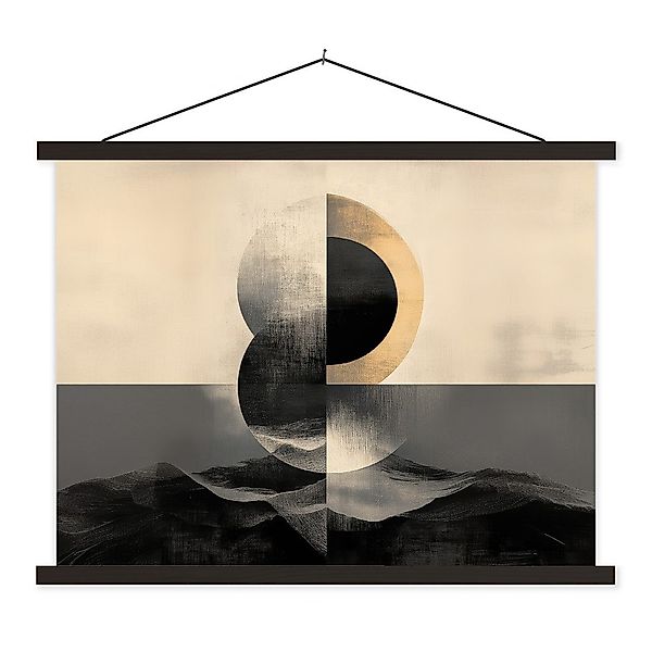 MuchoWow Poster Kreise - Schatten - günstig online kaufen
