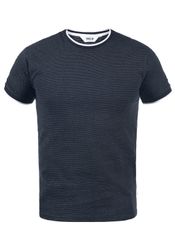 !Solid Rundhalsshirt SDSaul Kurzarmshirt mit All-Over günstig online kaufen