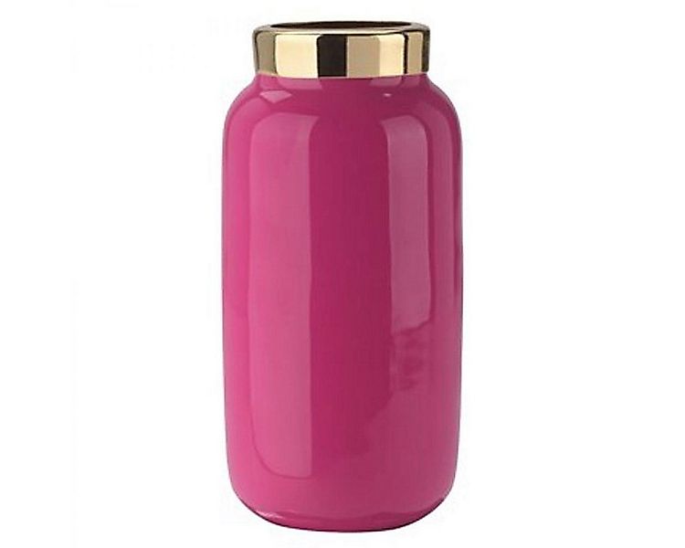 Giftcompany Dekovase Minivase Saigon mit Metallring Pink Gold (9,5cm) günstig online kaufen