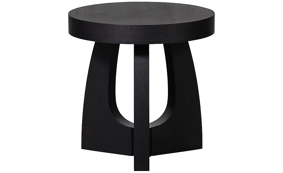 Beistelltisch   ¦ schwarz ¦ Maße (cm): H: 45  Ø: 45 Tische > Beistelltische günstig online kaufen