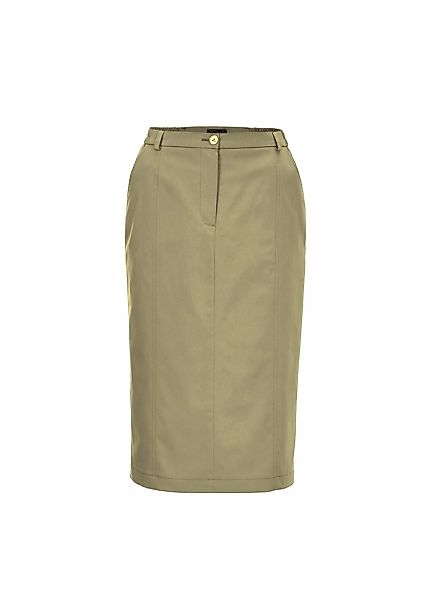 GOLDNER Midirock "Kurzgröße Sportlich eleganter Satinrock" günstig online kaufen