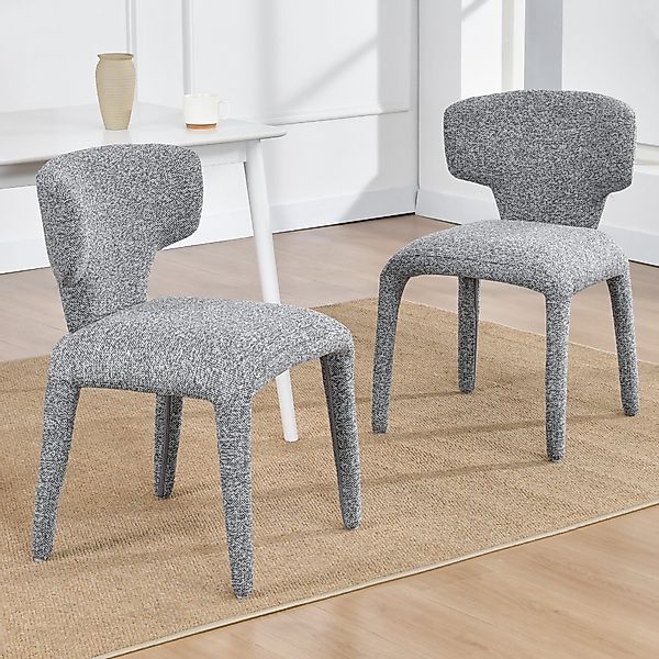 Duhome Esszimmerstuhl (8645A1), 2er Set, Bouclé-Material, günstig online kaufen