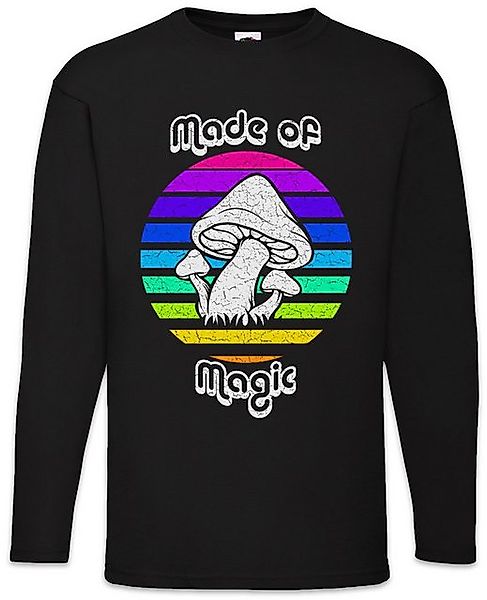 Urban Backwoods Langarmshirt Mushroom Rainbow Langarm T-Shirt Vegetararian günstig online kaufen