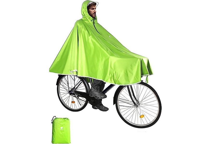 LuxusKollektion Campingstuhl Wasserdichter Radfahren Regenponcho mit Kapuze günstig online kaufen