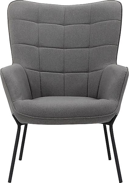 OTTO products Loungesessel »Luukas, Ohrensessel mit Metallbeinen,« 1 Stk. t günstig online kaufen