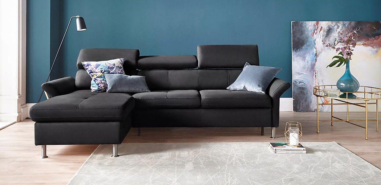exxpo - sofa fashion Ecksofa »Maretto, bequem und komfortabel, L-Form«, ink günstig online kaufen