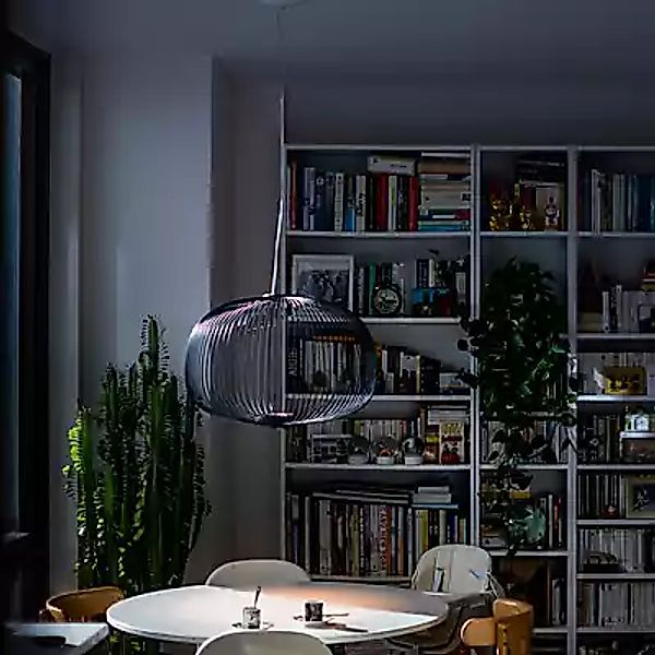 Foscarini Spokes 3 Sospensione LED, schwarz - schaltbar günstig online kaufen