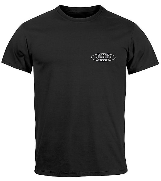 Neverless Print-Shirt Herren T-Shirt Backprint Schmetterling Butterfly Graf günstig online kaufen