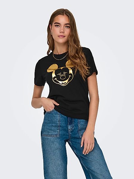 ONLY Kurzarmshirt ONLMICKEY S/S FOIL TOP günstig online kaufen