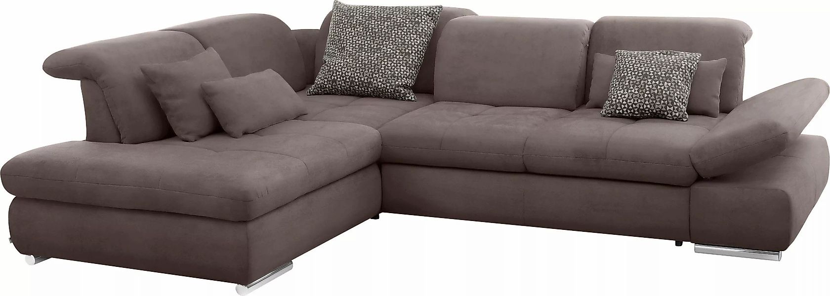 set one by Musterring Ecksofa »SO 4100 mit komfortablen Federkern und Kopft günstig online kaufen