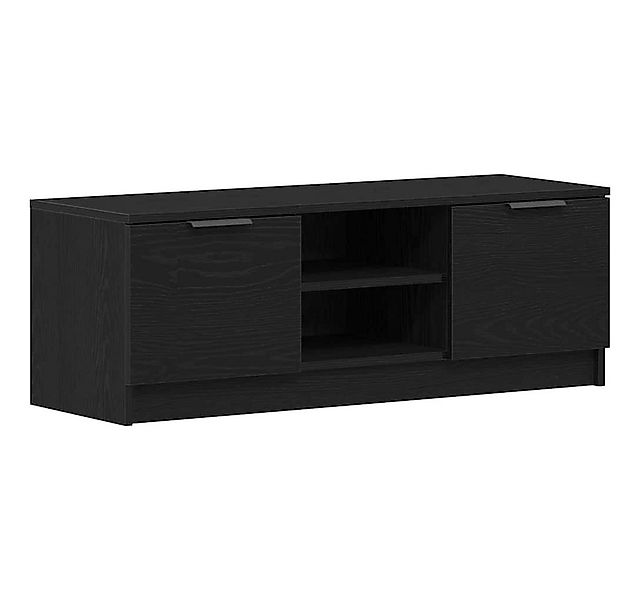 vidaXL TV-Schrank TV-Schränk Schwarz Eichen-Optik 102 x 32 x 35,5 cm (1-St) günstig online kaufen