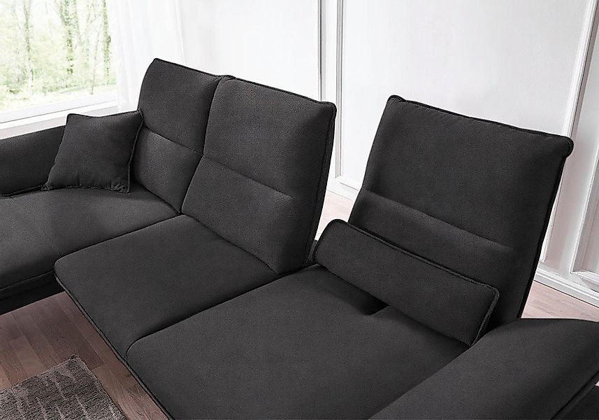 W.SCHILLIG Ecksofa »broadway, Designsofa mit tollem Sitzkomfort«, Sitztiefe günstig online kaufen