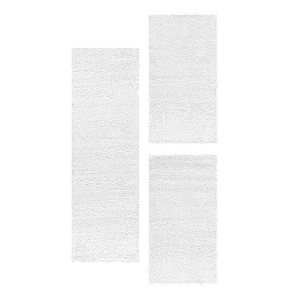 SIMPEX24 Hochflor-Bettumrandung Unicolor - Einfarbig, Höhe günstig online kaufen