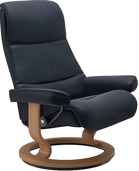 Stressless Relaxsessel "View" mit Classic Base, Größe M,Gestell Eiche günstig online kaufen