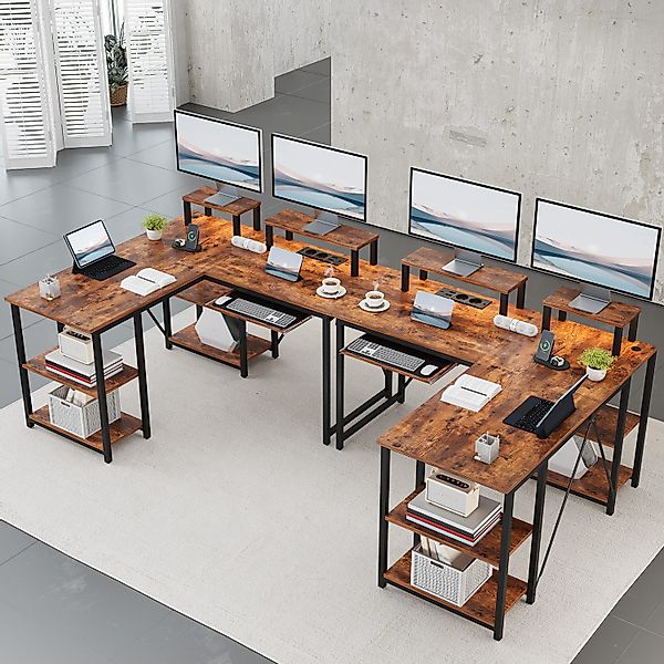 HOMALL Gaming-Stuhl Massage-Bürostuhl aus Stoff mit günstig online kaufen