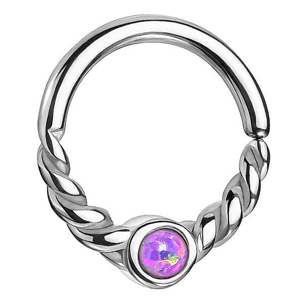Taffstyle Nasenpiercing Septum Tragus Ring Oval günstig online kaufen