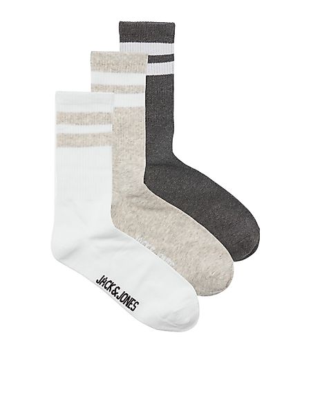 Jack & Jones Freizeitsocken "JACTRAVIS TENNIS SOCK 3 PACK NOOS", (Packung, günstig online kaufen