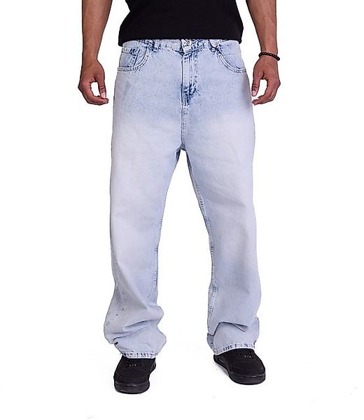 Denim Distriqt Loose-fit-Jeans Herren Baggy Jeans, Relaxed-Fit, HIP-HOP Hel günstig online kaufen