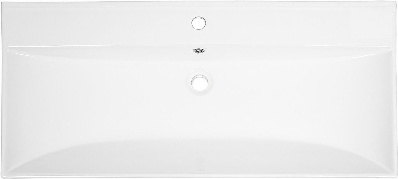 welltime Einbauwaschbecken "Trento Deluxe", Mit Nano Glasur in 61,81,101cm günstig online kaufen