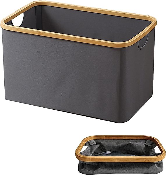 RWEUOQ Wäschekorb Wäschekörbe, faltbare Wäschekörbe 50L günstig online kaufen