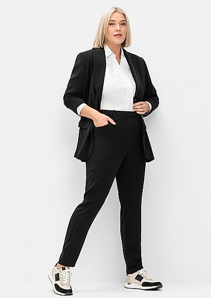 Sheego Jerseyhose Hose lang Innenbeinlänge ca. 77 cm günstig online kaufen