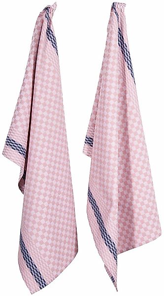 PAD Geschirrtuch "PIT RELOADED" 100% Baumwolle, 50x70 cm, Karo Design günstig online kaufen