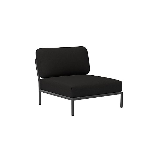 LEVEL Outdoor Sessel Lounge-Modul 1 Dunkelgrau Kohle günstig online kaufen